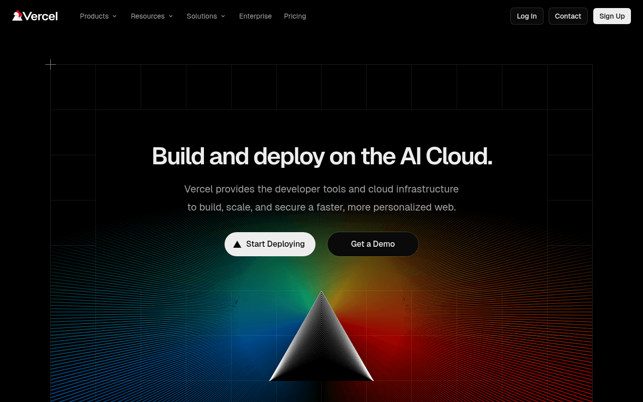 Screenshot in dark mode