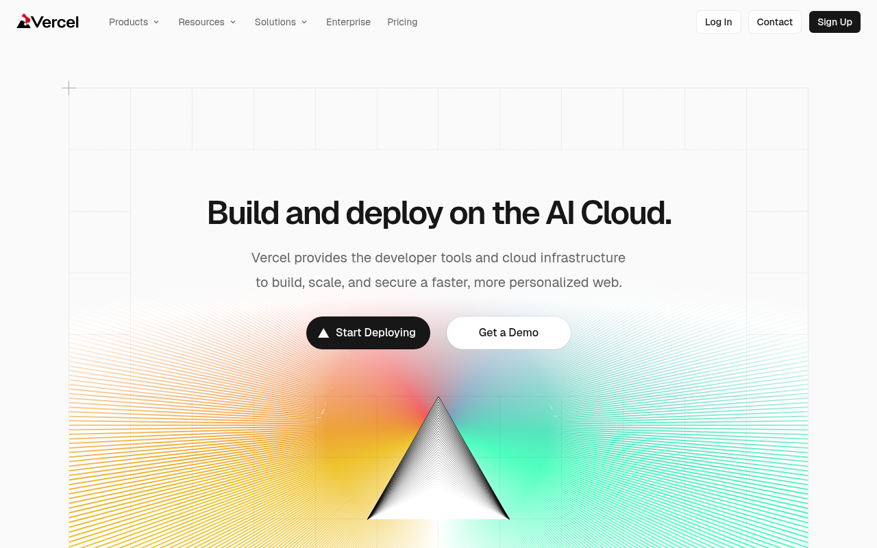 Screenshot in light mode